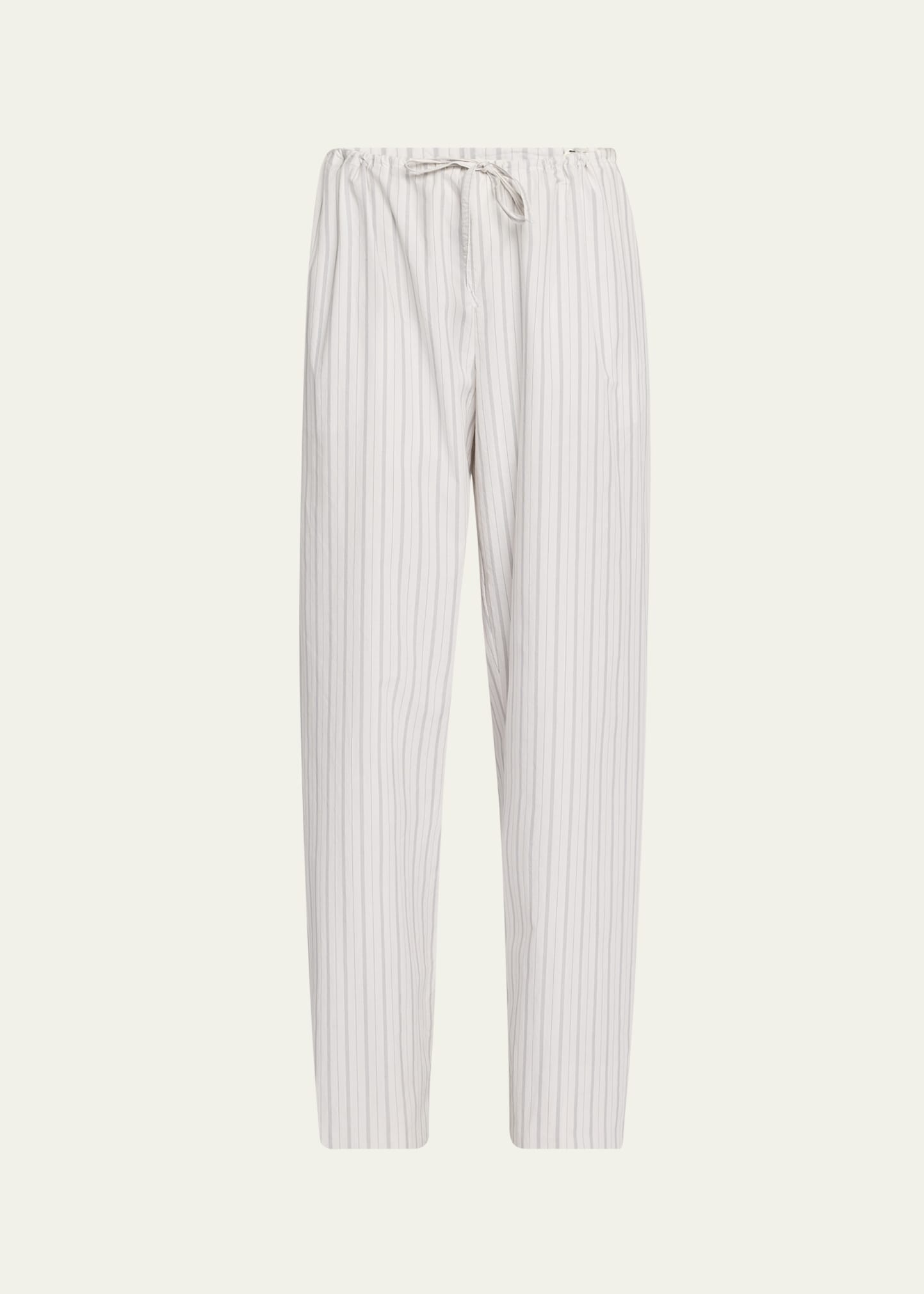 Hypnosta Striped Straight-Leg Drawstring Pants - 1