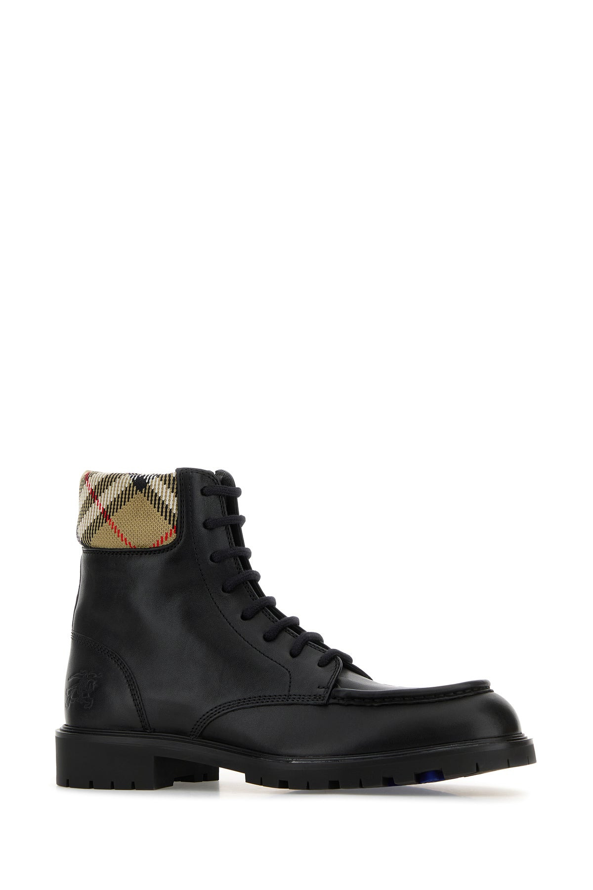Black leather ankle boots - 2