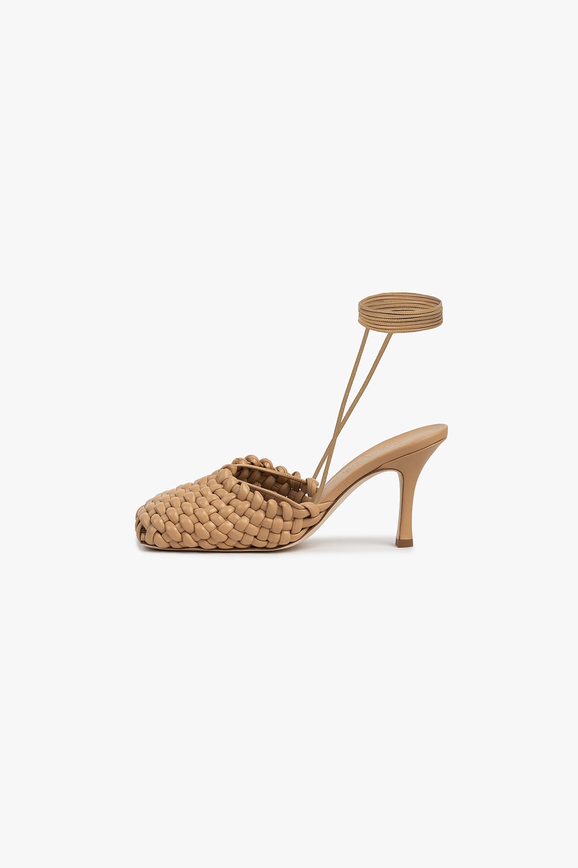 URSULA WEAVE SHOES BEIGE - 1