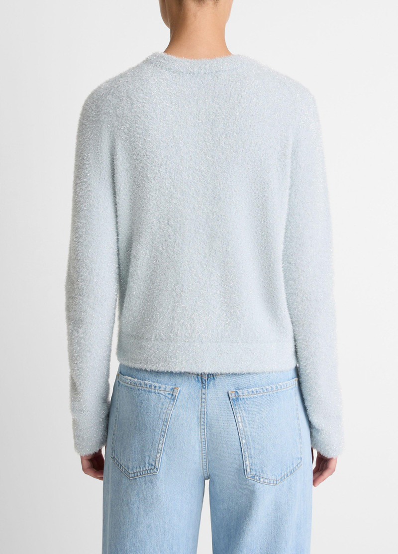 Vince Metallic Eyelash Cardigan outlook