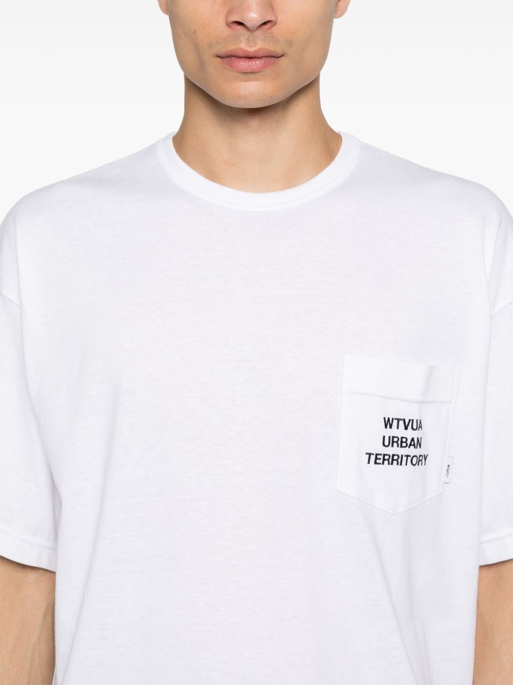logo-embroidered T-shirt - 4