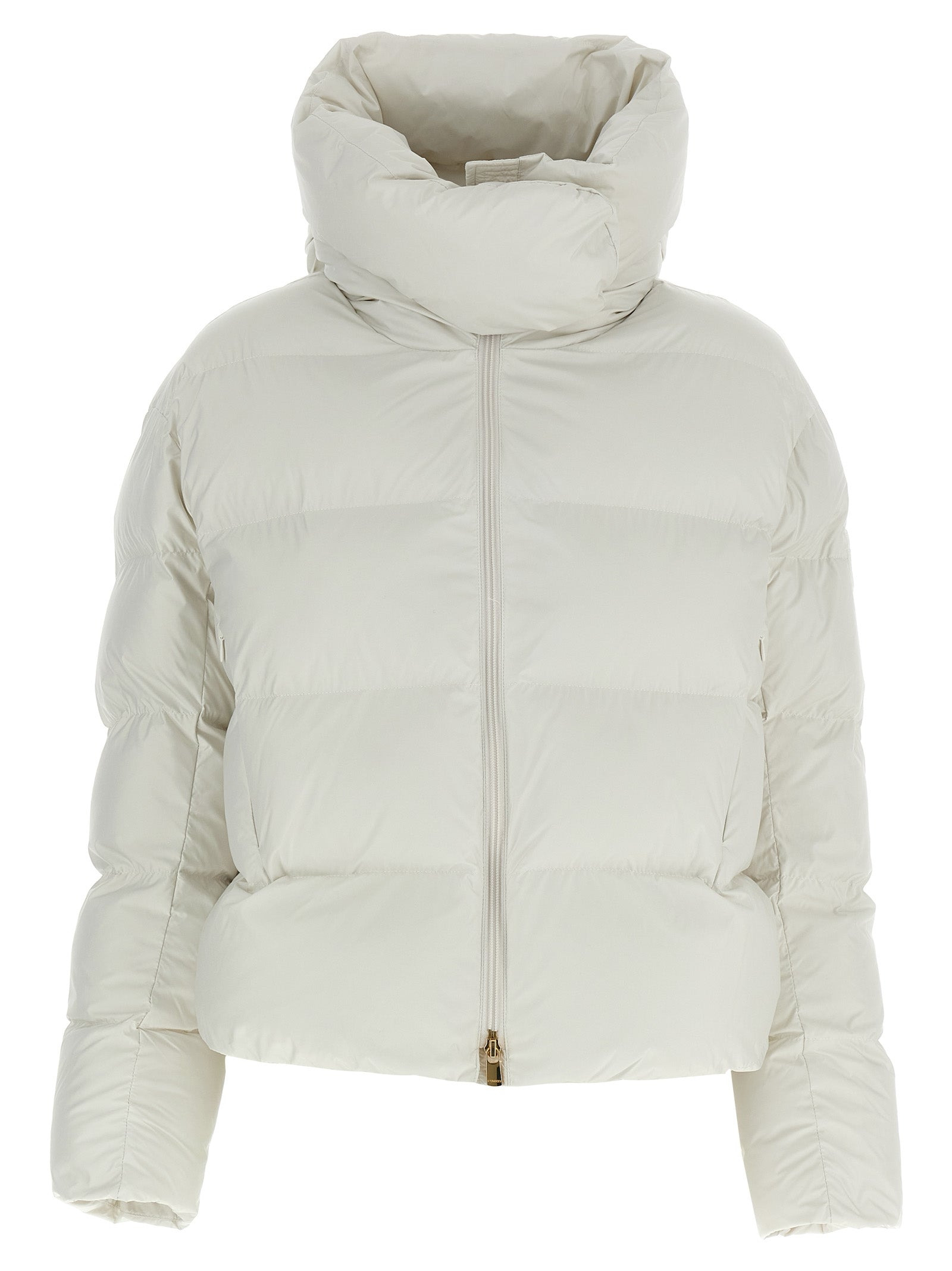 Giza Puffer Jackets White - 1
