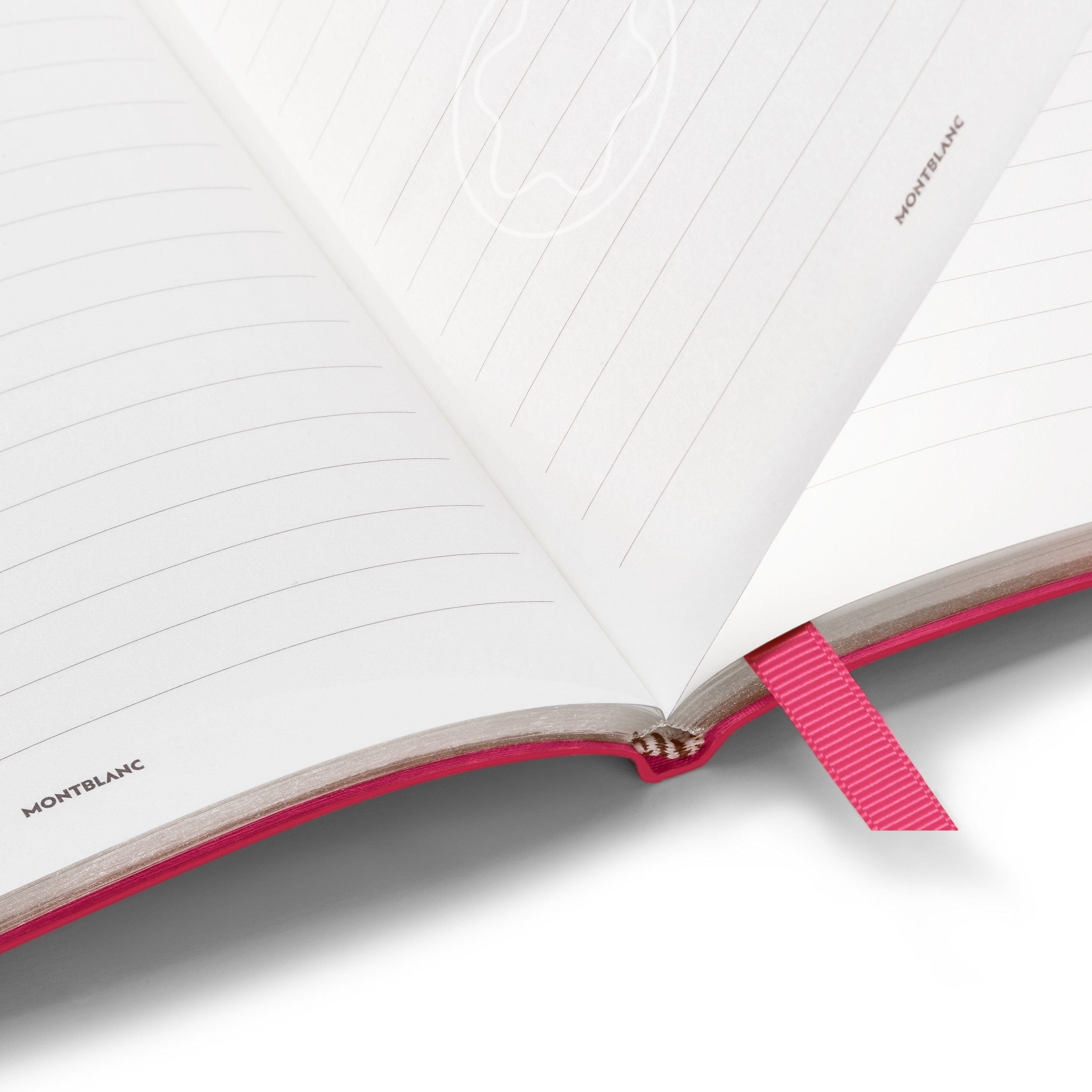 Montblanc Fine Stationery Notebook #146 Pink, Lined - 2