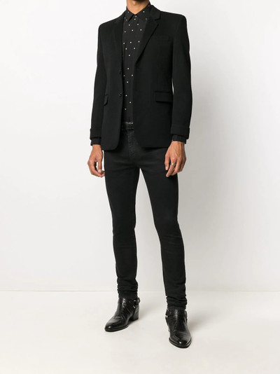 SAINT LAURENT single-breasted blazer  outlook