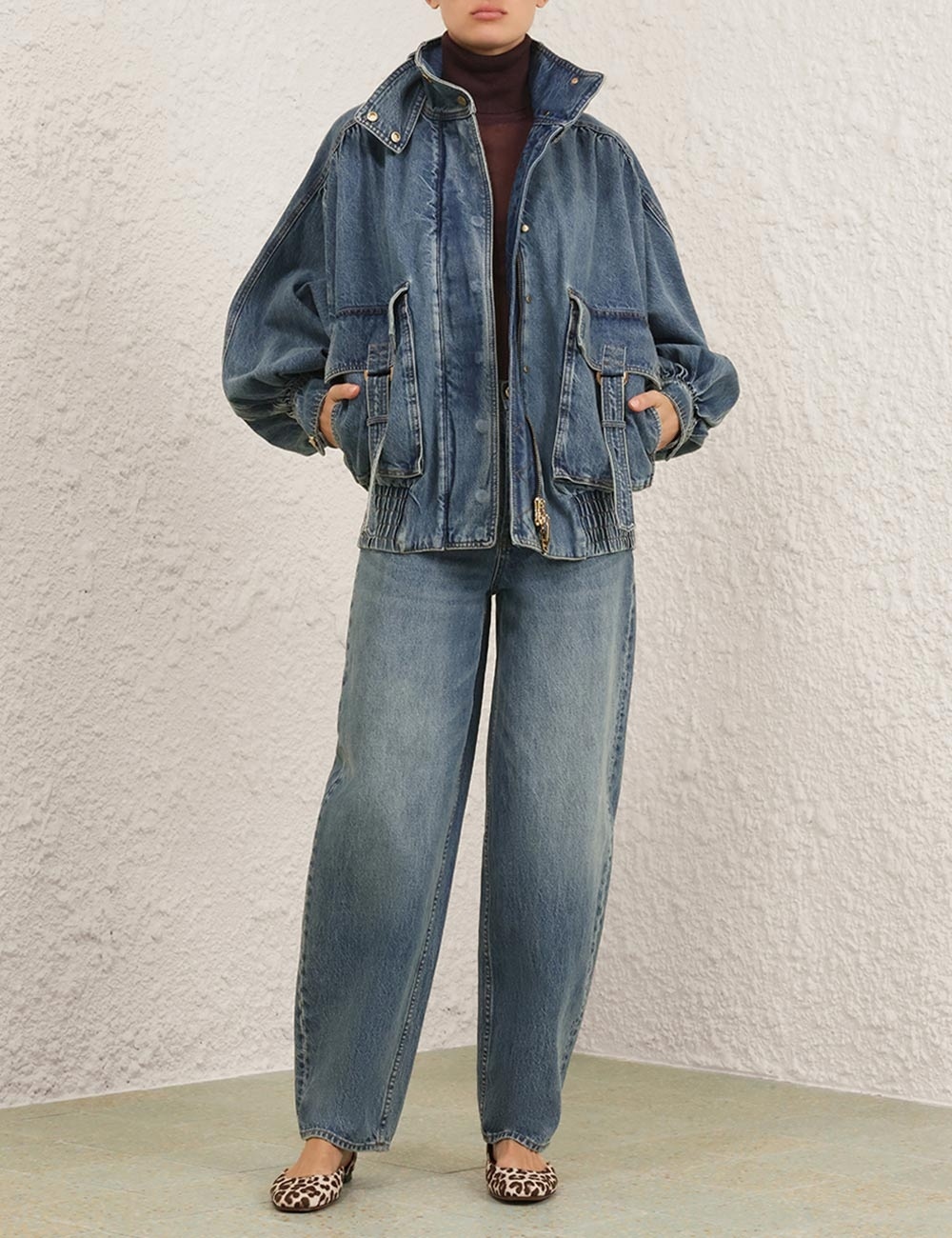 ILLUSTRATION DENIM JACKET - 7