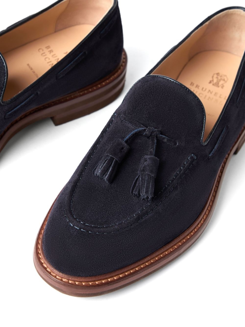 tassel-detail loafers - 4