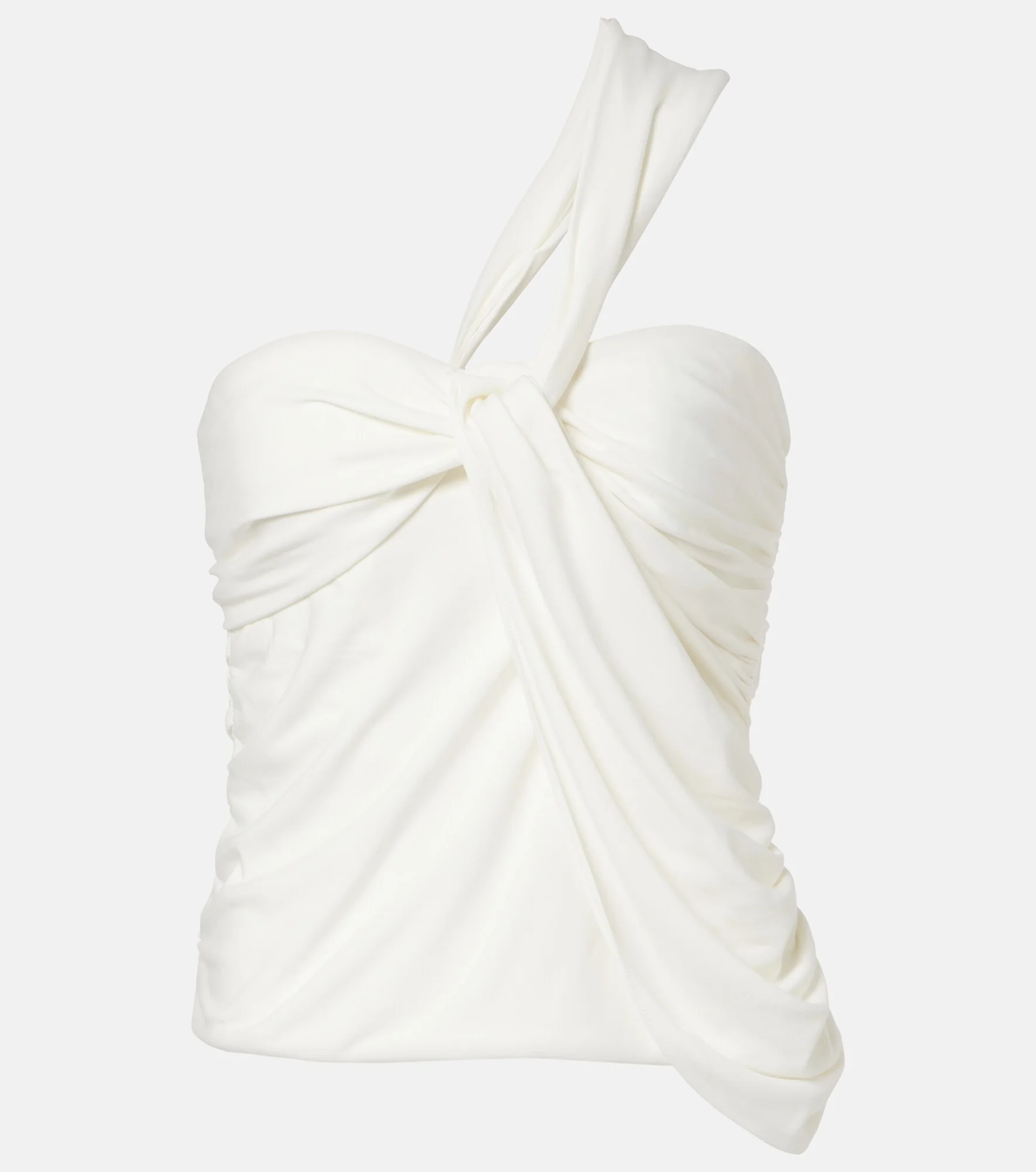 Draped jersey top - 1