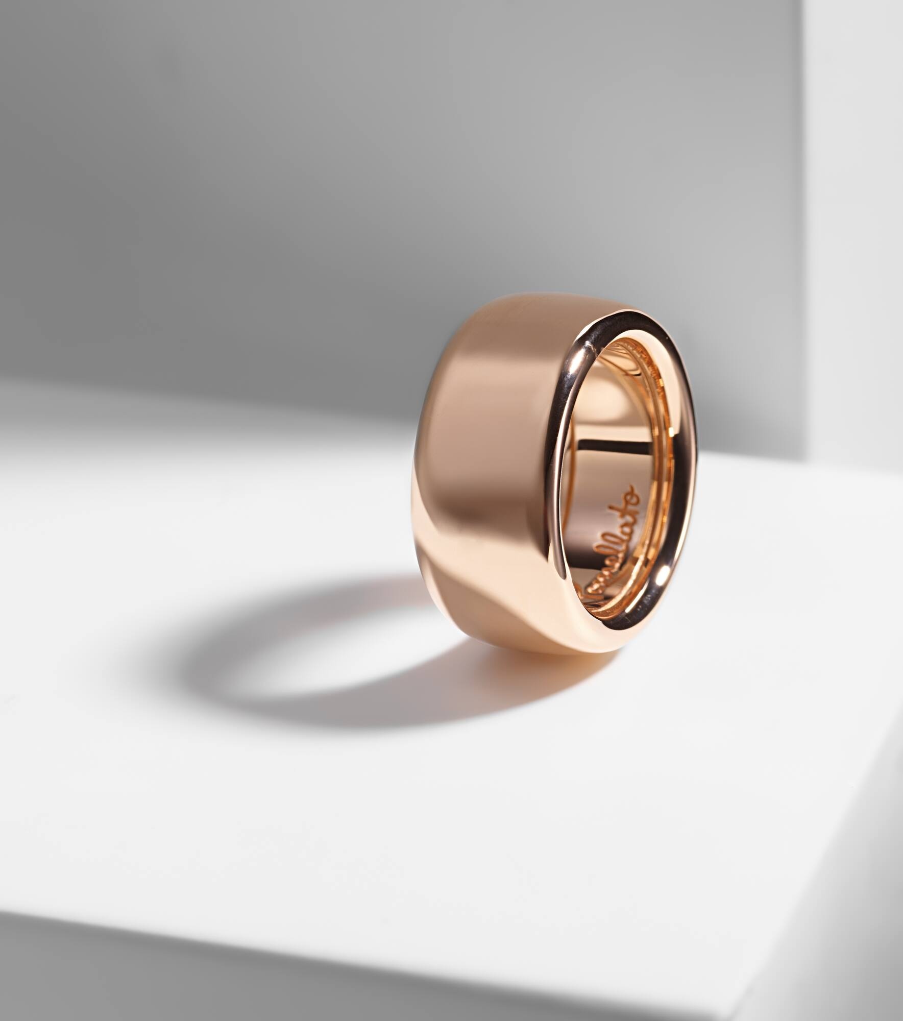 Iconica 18kt rose gold ring - 5