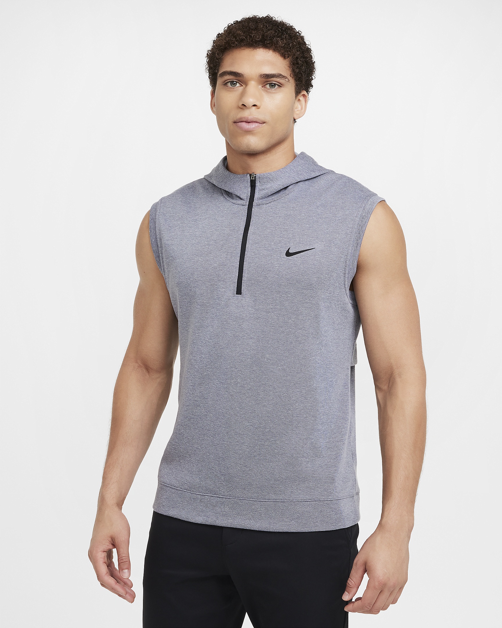 Nike Tour Men's Golf Vest Hoodie - 1