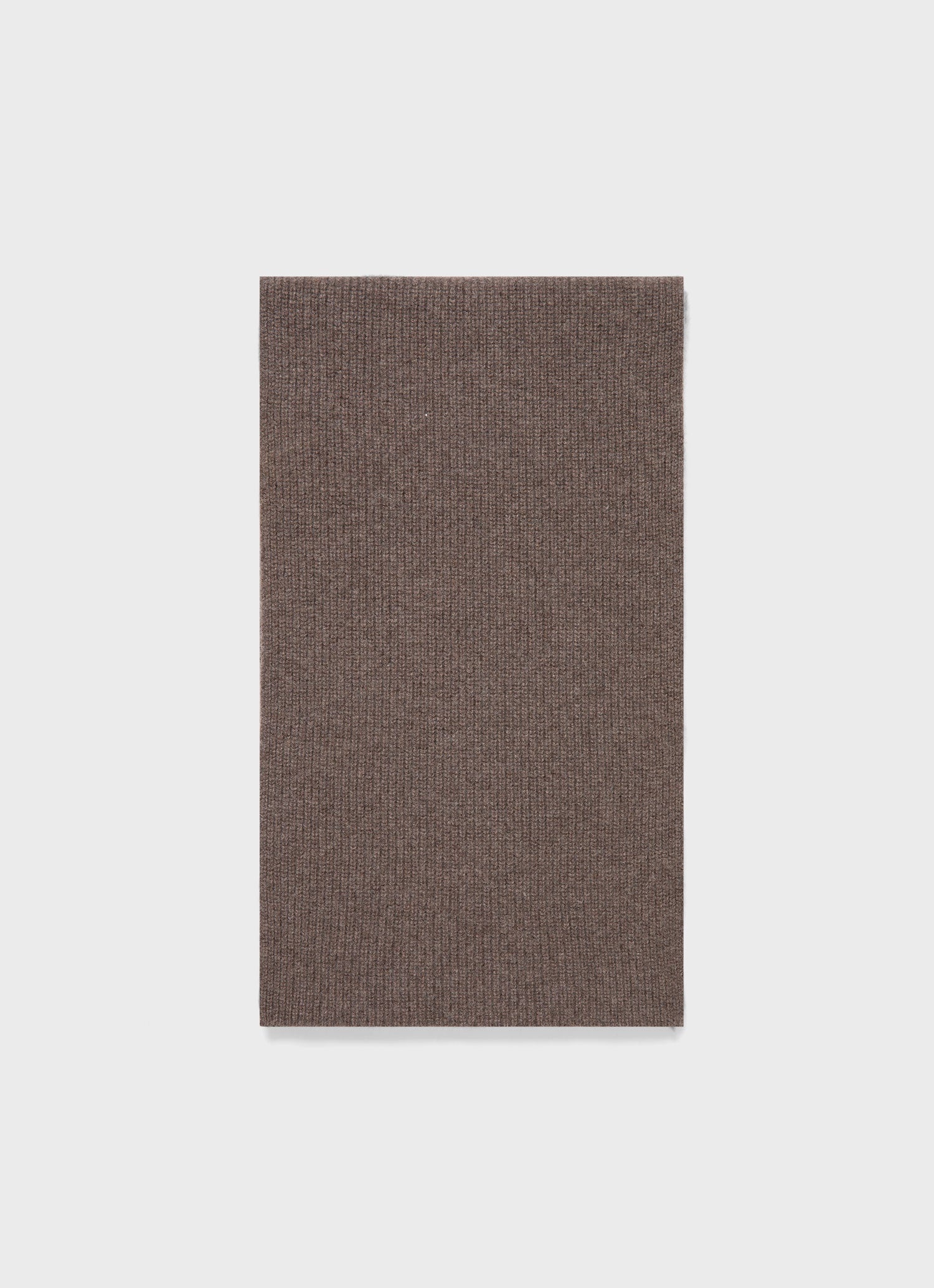 Cashmere Ribbed Scarf - 1