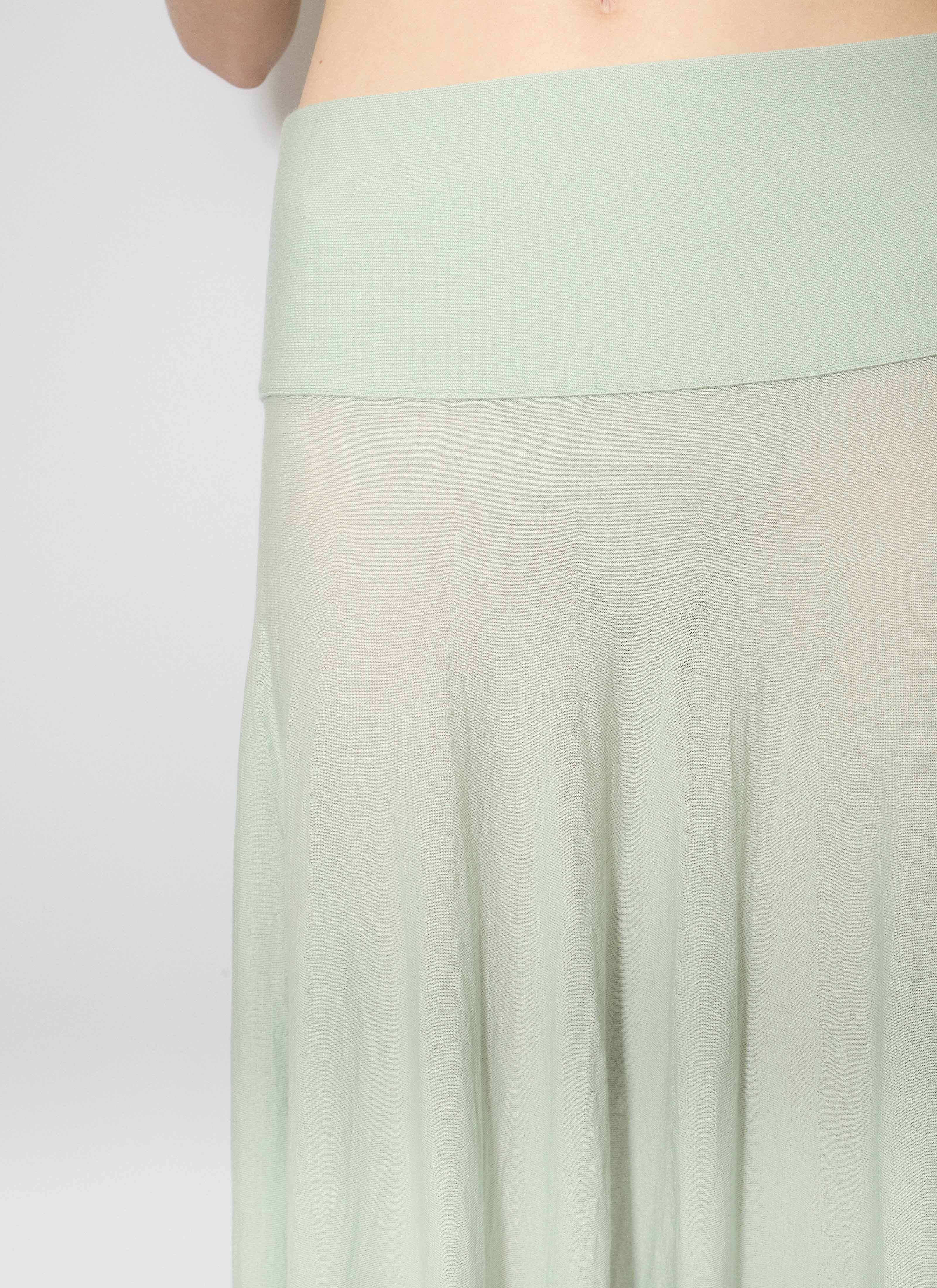 MERINO WOOL MAXI SKIRT - 5