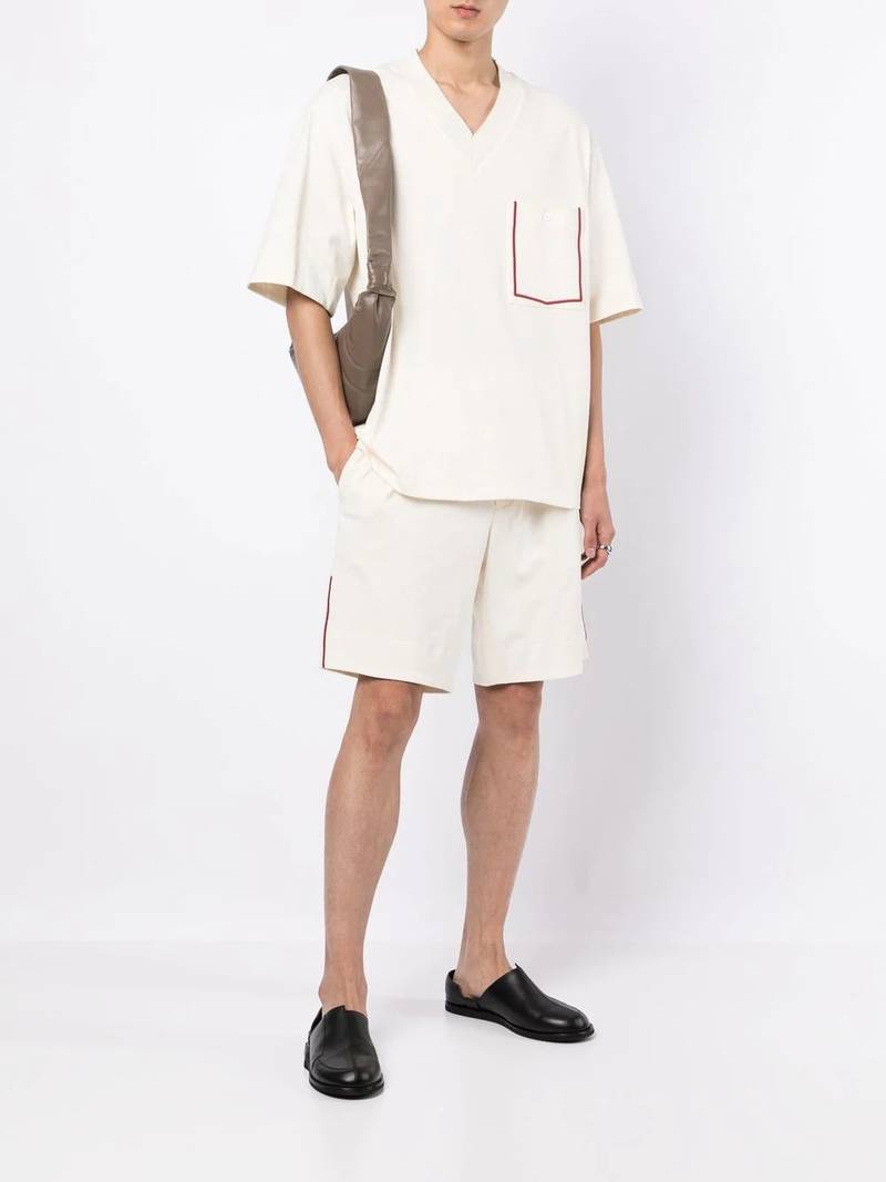 3.1 Phillip Lim contrast-trim T-shirt outlook