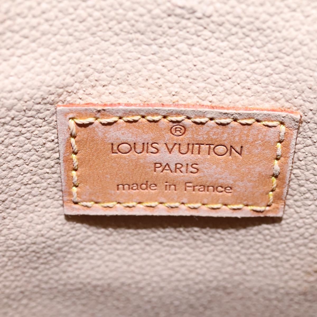 LOUIS VUITTON Monogram Sac Plat Hand Bag M51140 - 14