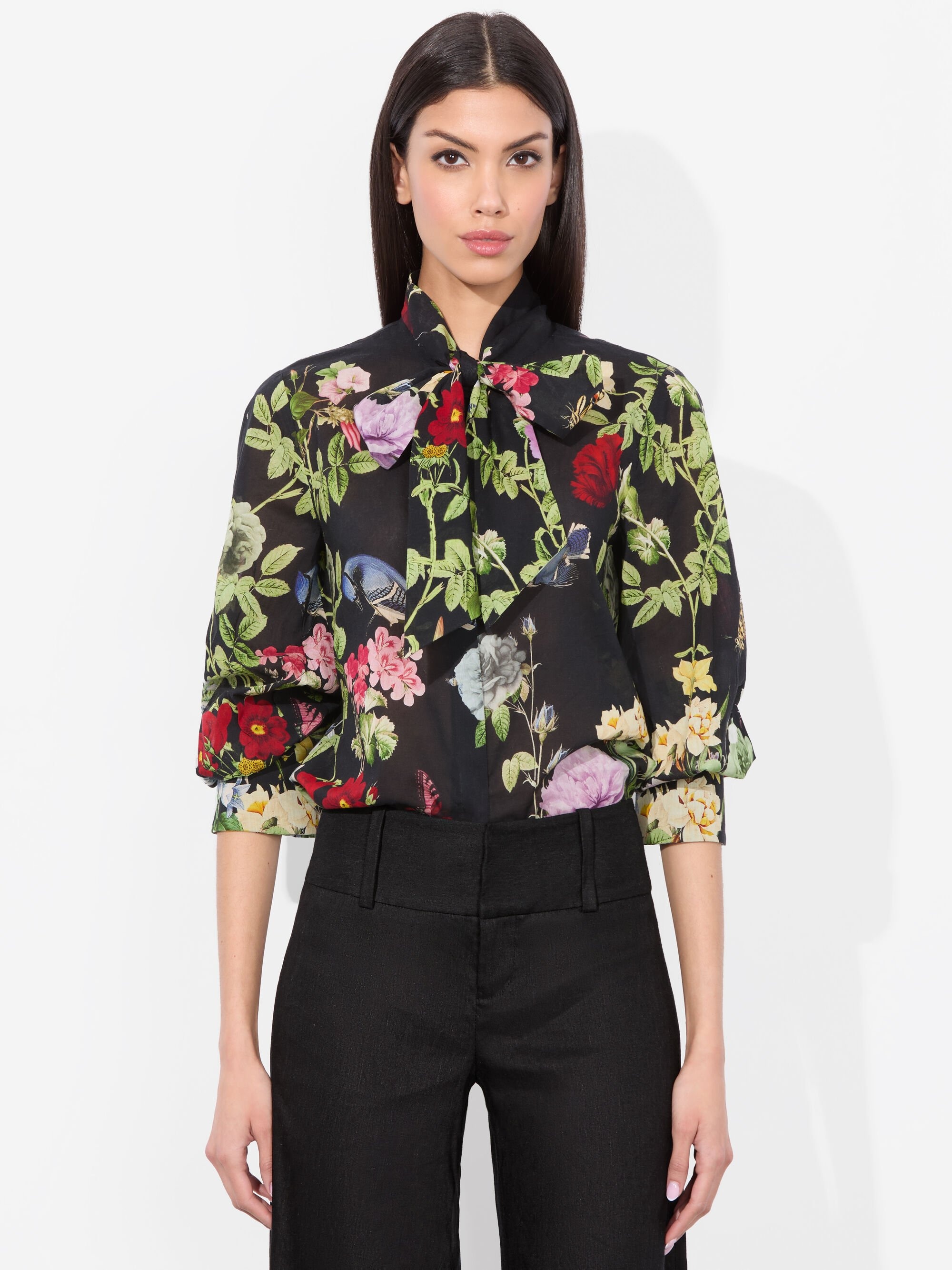 LLOYD SLIT SLEEVE BLOUSE - 2