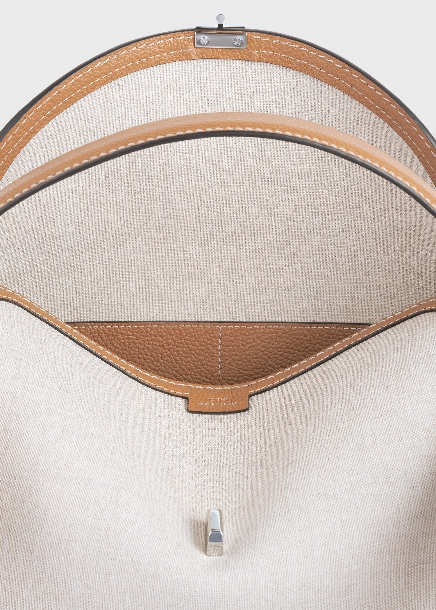 T-Lock canvas top handle ecru/tan - 8