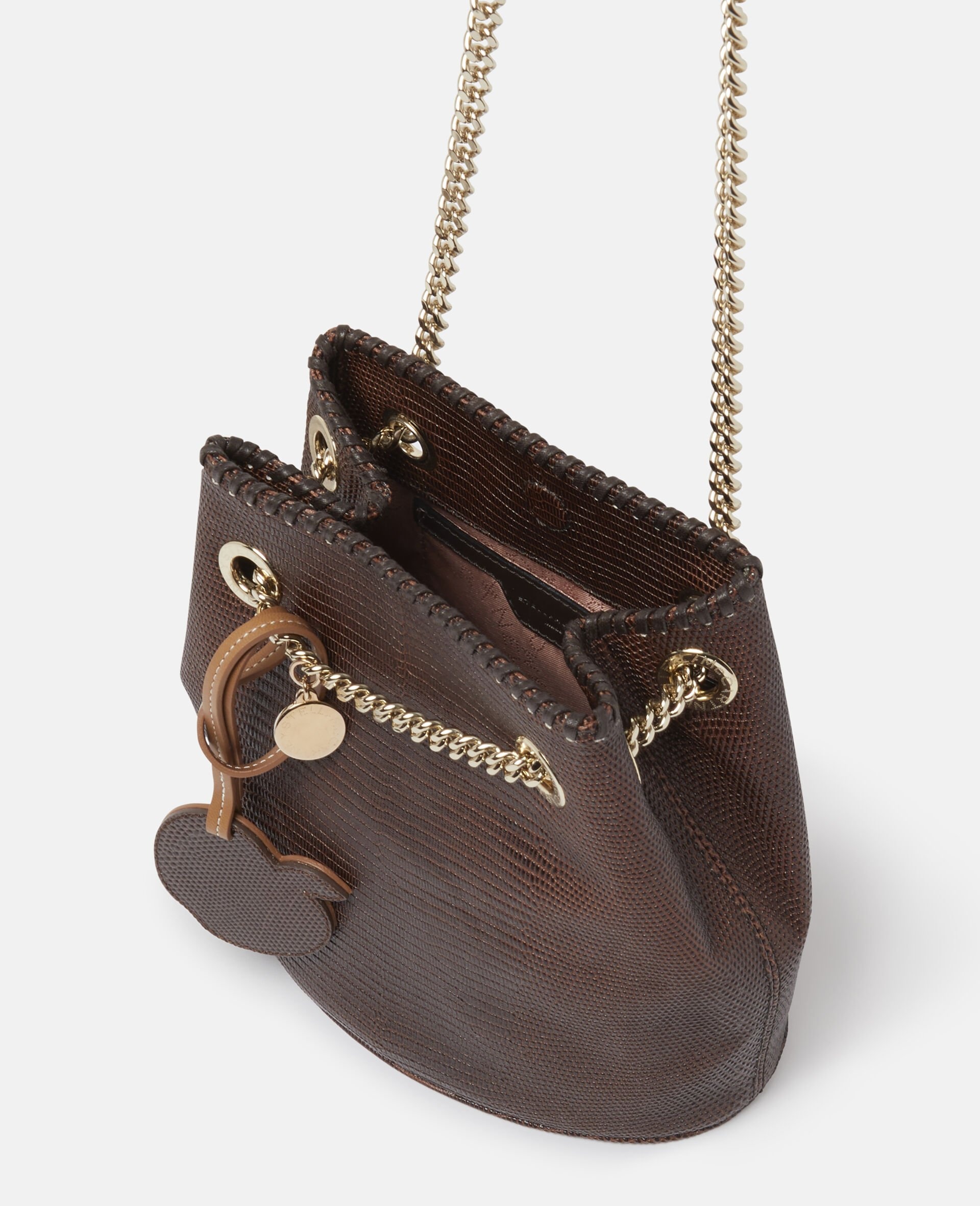 Falabella Scale-Embossed Bucket Bag - 3