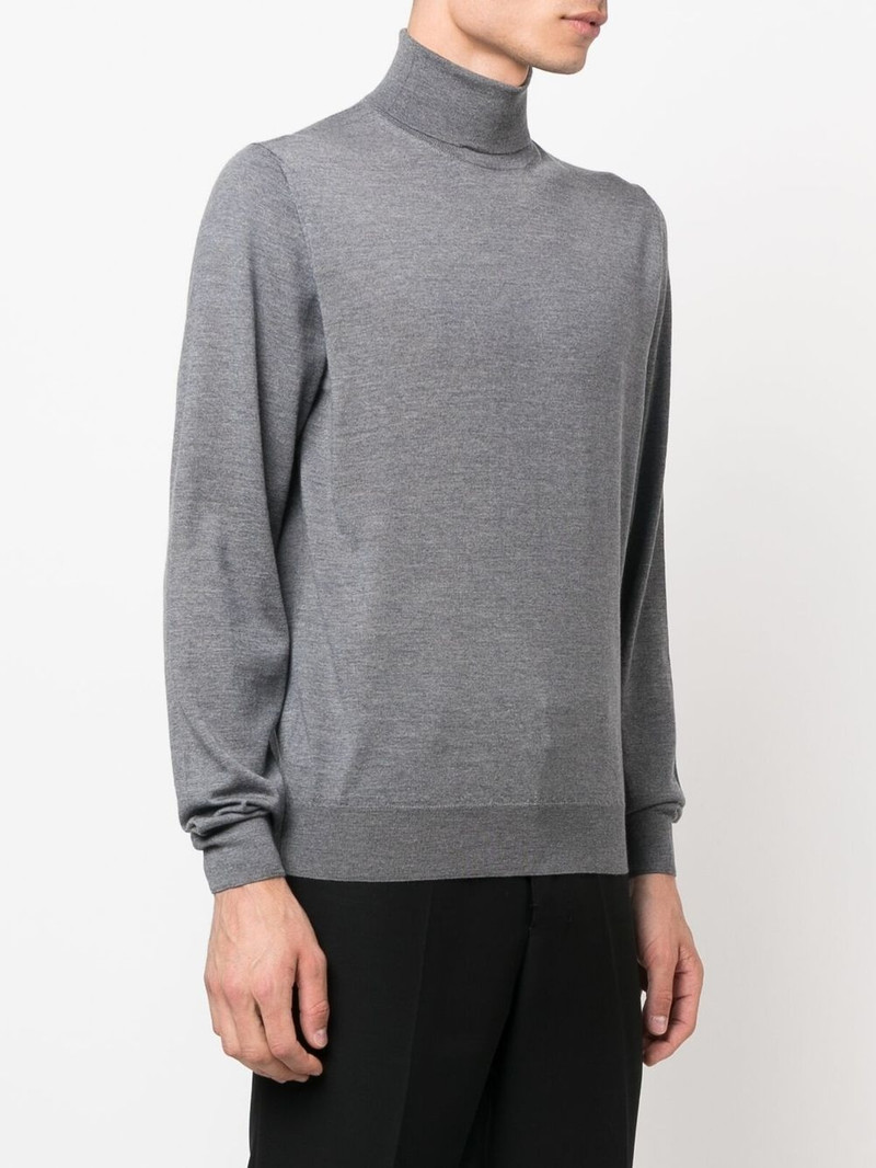 roll-neck long-sleeve jumper 3