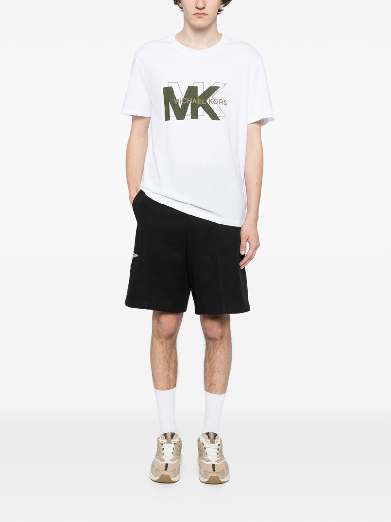 MICHAEL KORS logo-embossed T-shirt outlook
