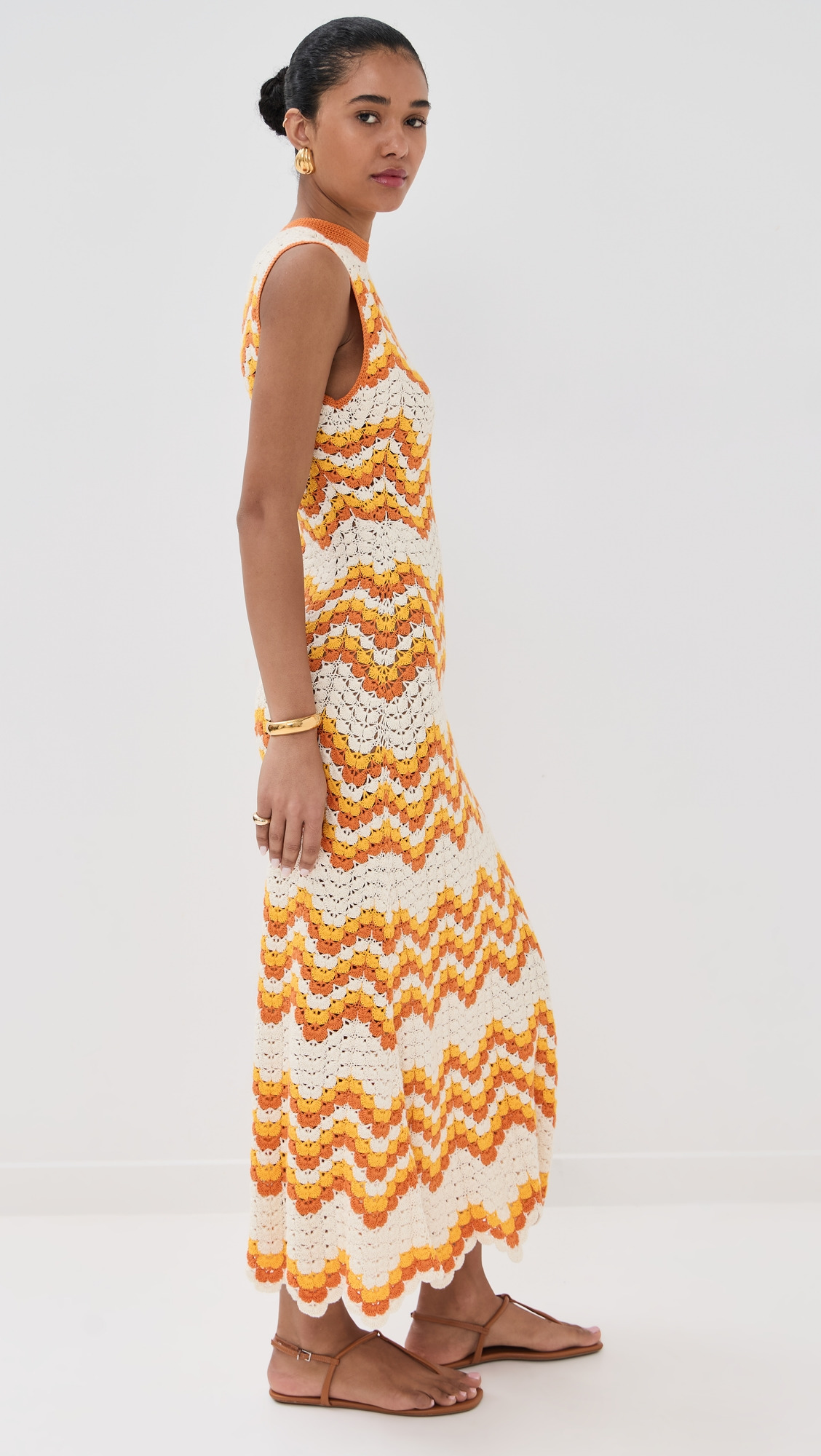 Huayna Crochet Maxi Dress - 3