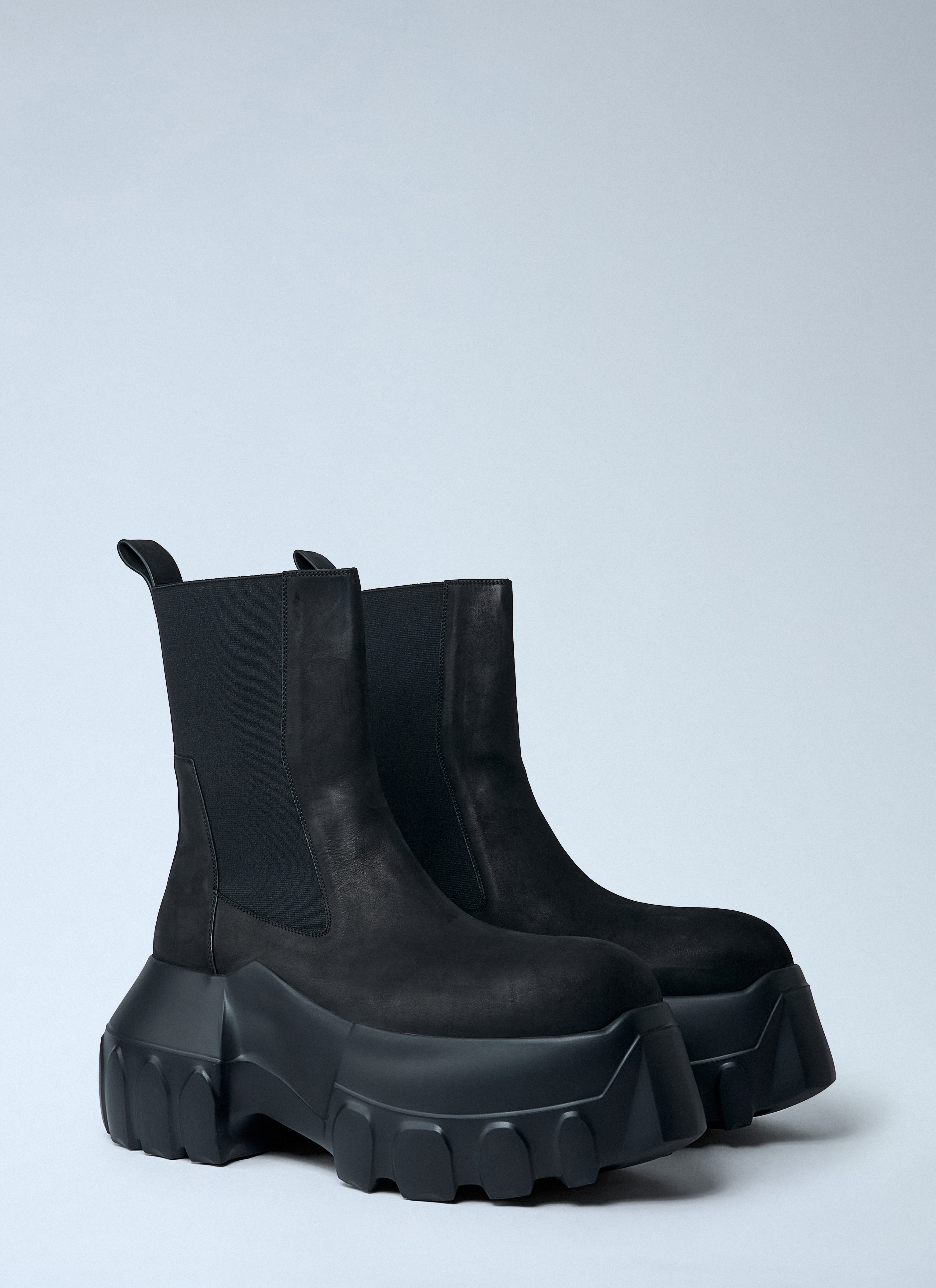 Rick Owens Men Beatle Mega Tractor Boots - 2