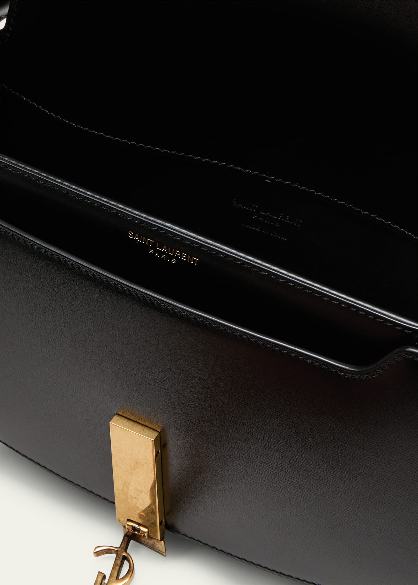 YSL Flap Crossbody Bag in Leather - 4