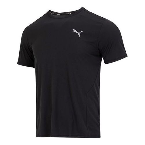 PUMA Run Favorite Short Sleeve T-Shirt 'Black' 523685-01 - 1