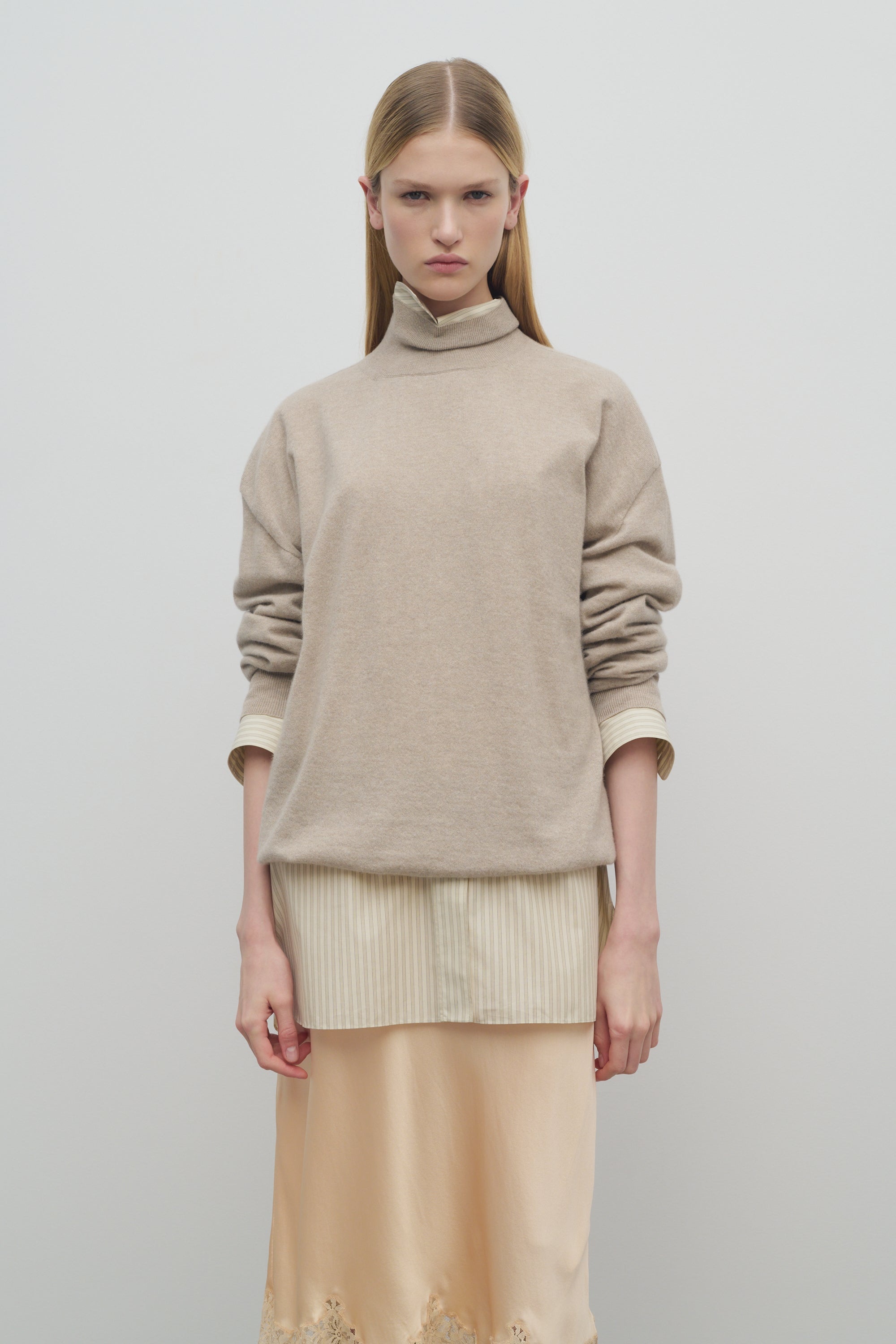 Jabari Sweater in Cashmere - 3