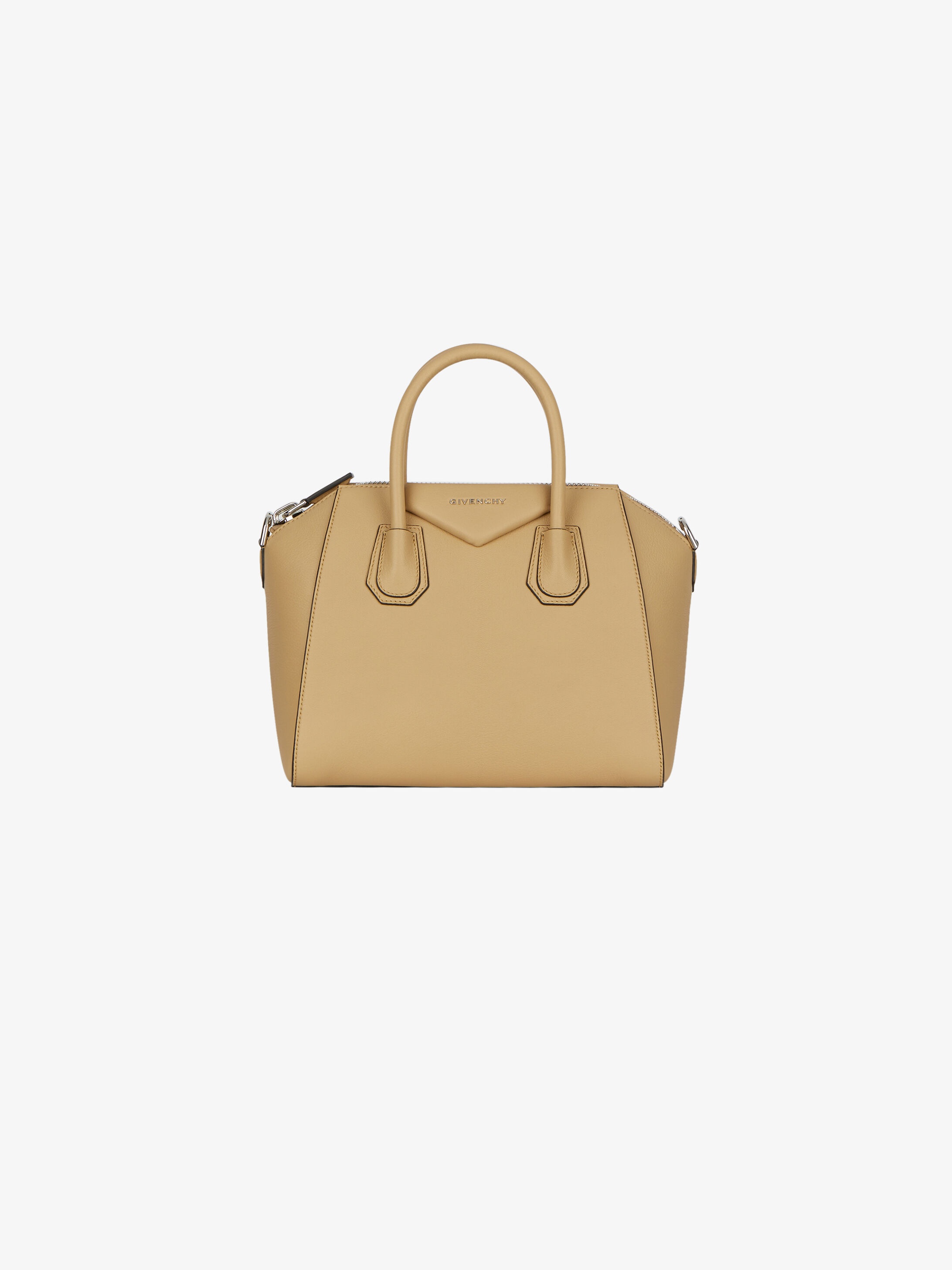 Small Antigona bag in grained leather - 1