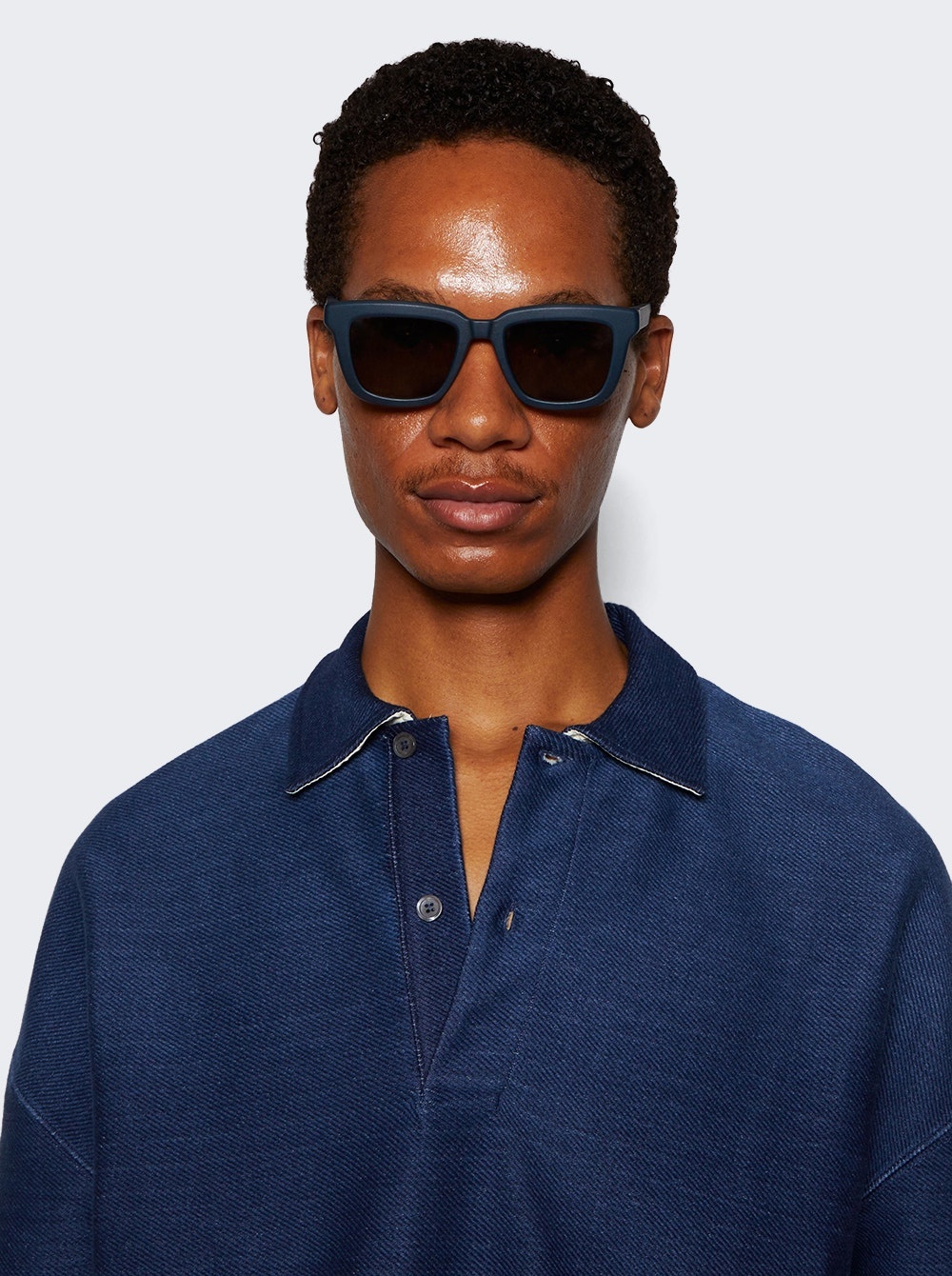 Hawking Indigo Brown Solid - 2