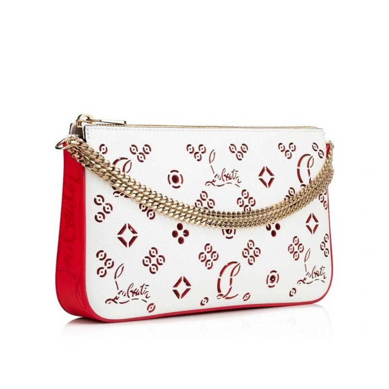 Christian Louboutin Loubila Pouch BIANCO-LOUBI/LOUBI outlook