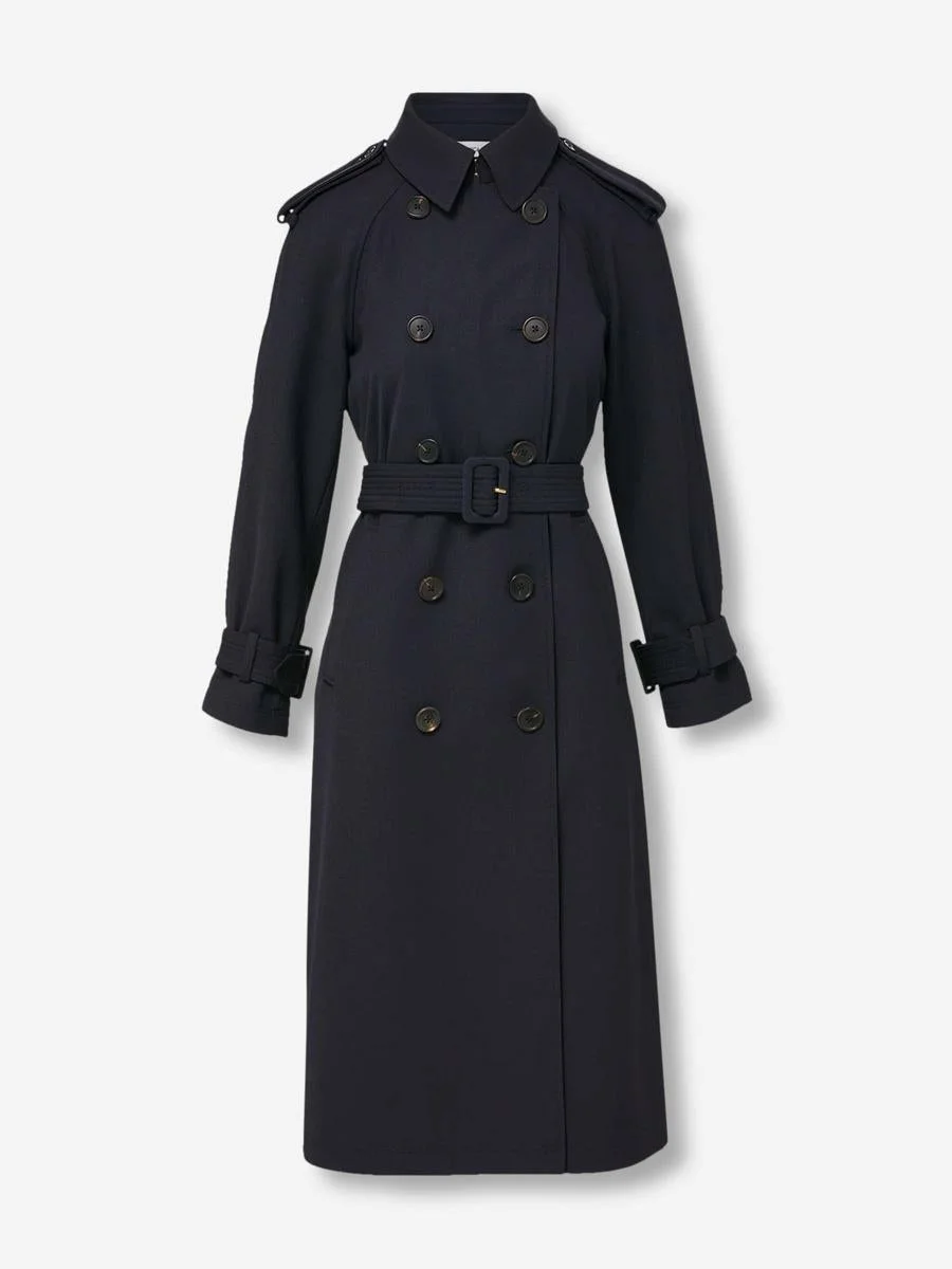 Veronica Beard Conneley Crossed Trench Coat - 1