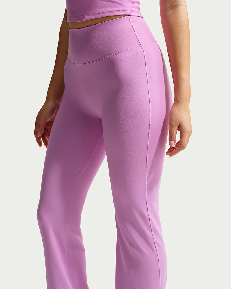Nike Nike Zenvy Women's High-Waisted Flared Leggings with No Front Seam outlook