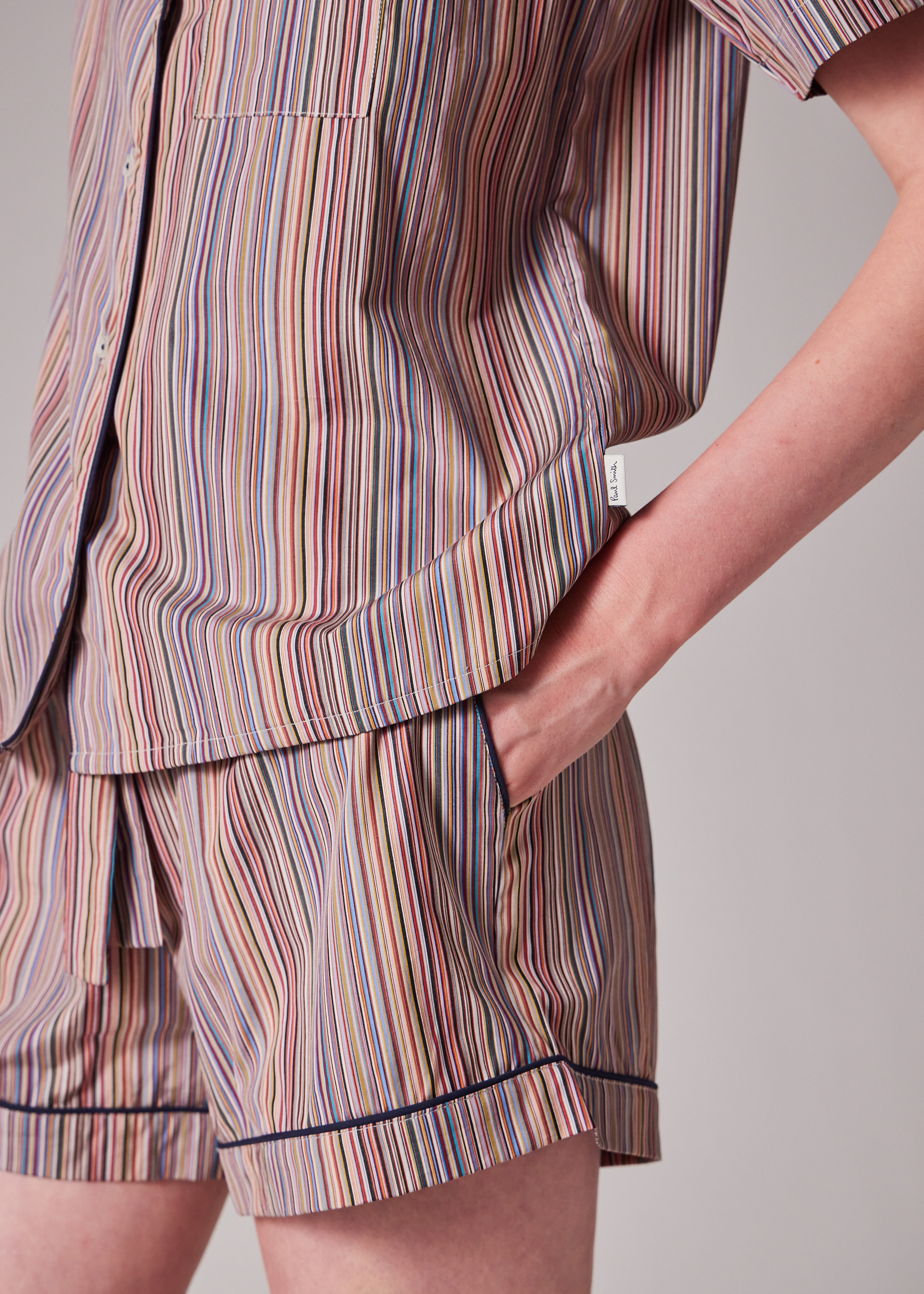 'Signature Stripe' Short Pyjama Set - 10
