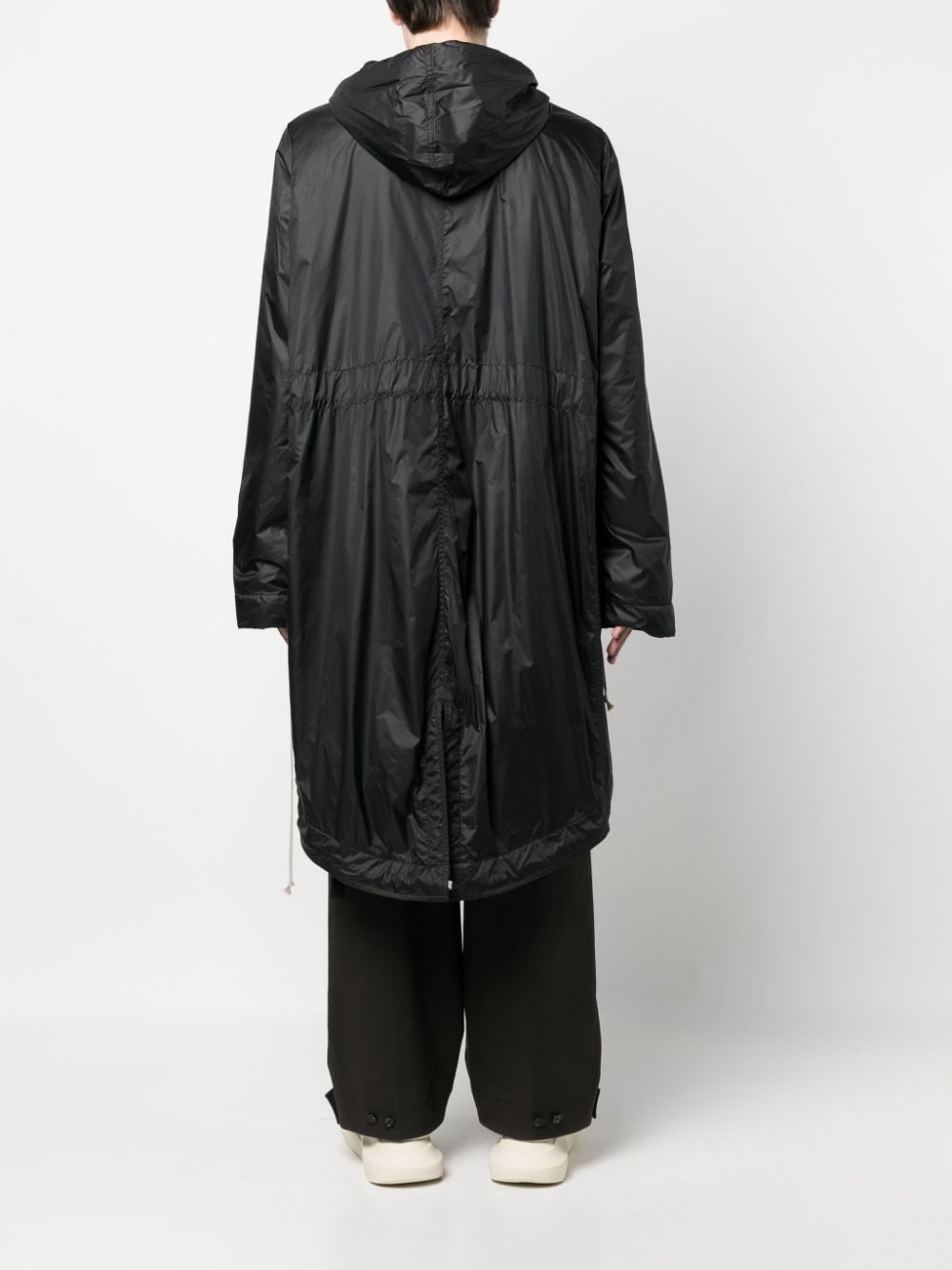 fishtail hooded raincoat - 4