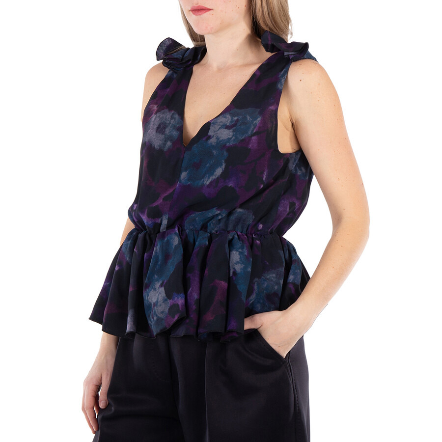 Rotate Chiffon Ruffle Top - 2