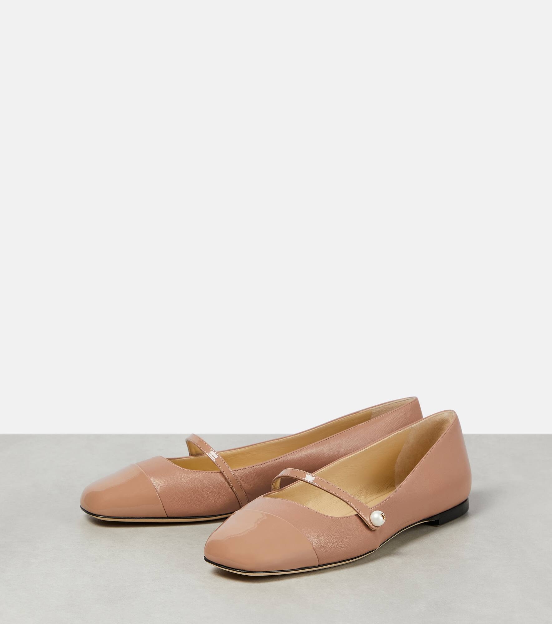 Elisa leather ballet flats - 5