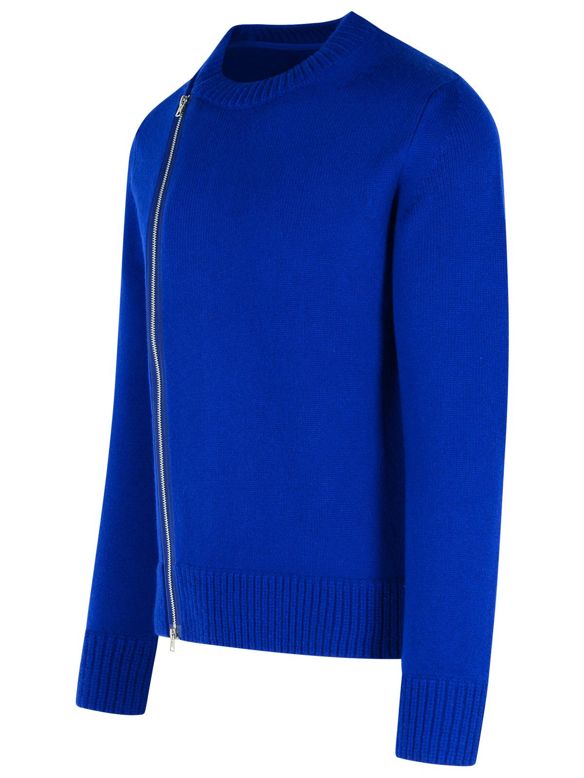 Sacai Blue Wool Sweater Men - 2