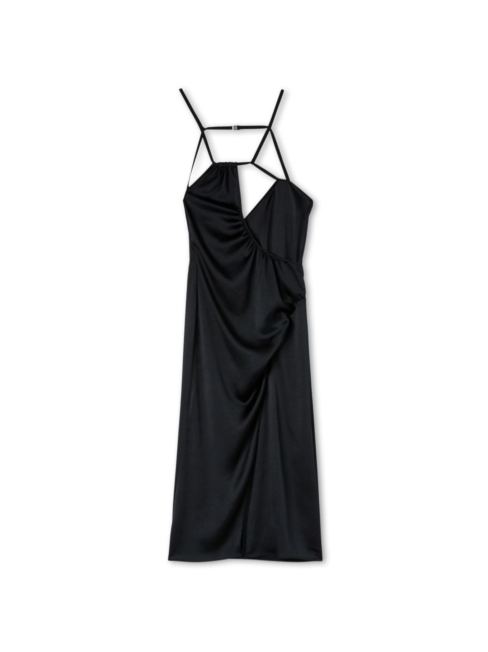 WRAP SLIP DRESS - 1