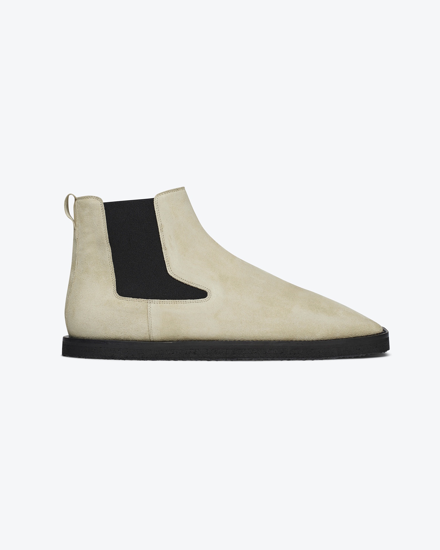 BRUNO - Suede ankle boots - Chalk - 2