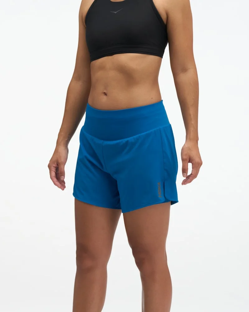 Women's Glide Short MR 5" 2in1 in Night Glow Blue - 1