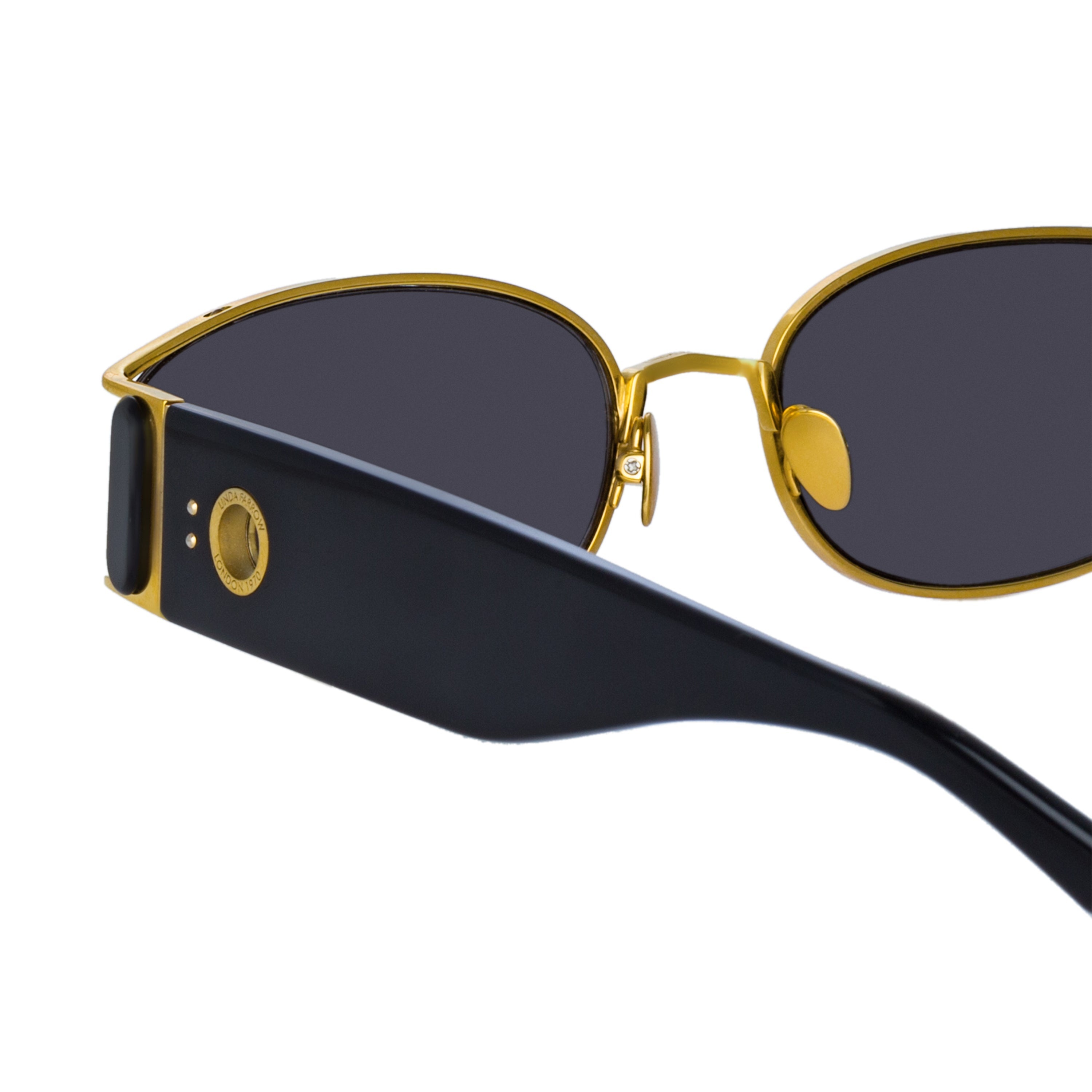 SHELBY CAT EYE SUNGLASSES IN BLACK (MEN'S) - 6