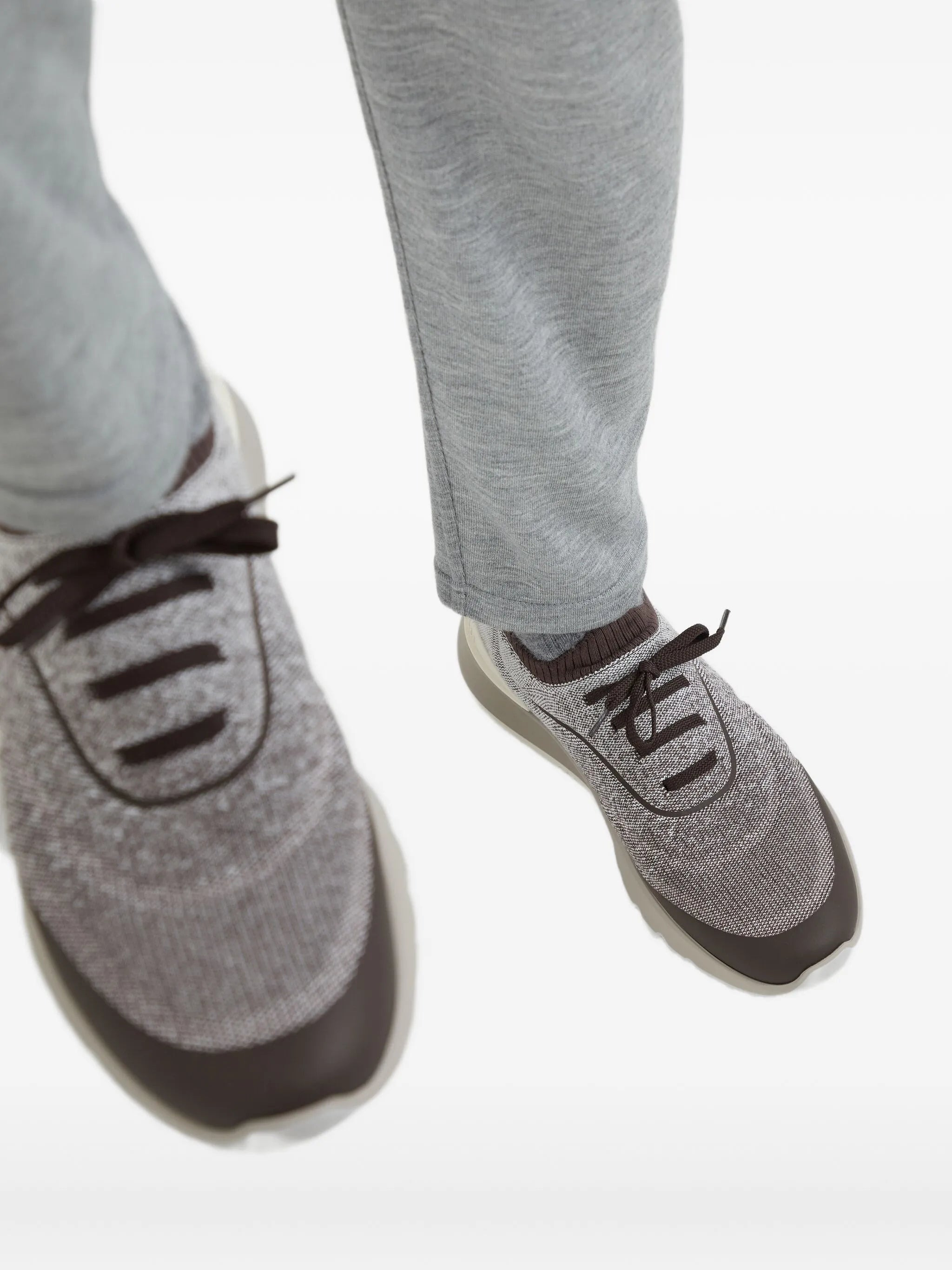 Brunello Cucinelli Knitted Sneakers - 4