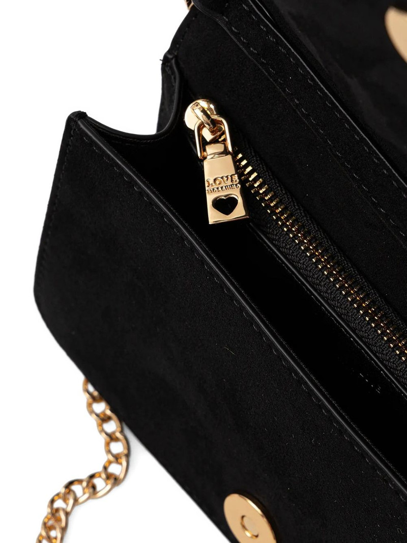 Moschino logo-plaque crossbody bag outlook