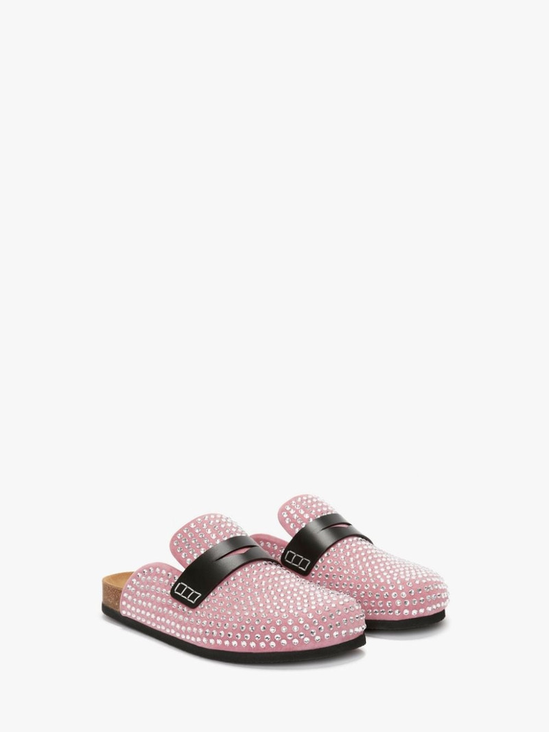 JW Anderson CRYSTAL LOAFER MULES outlook