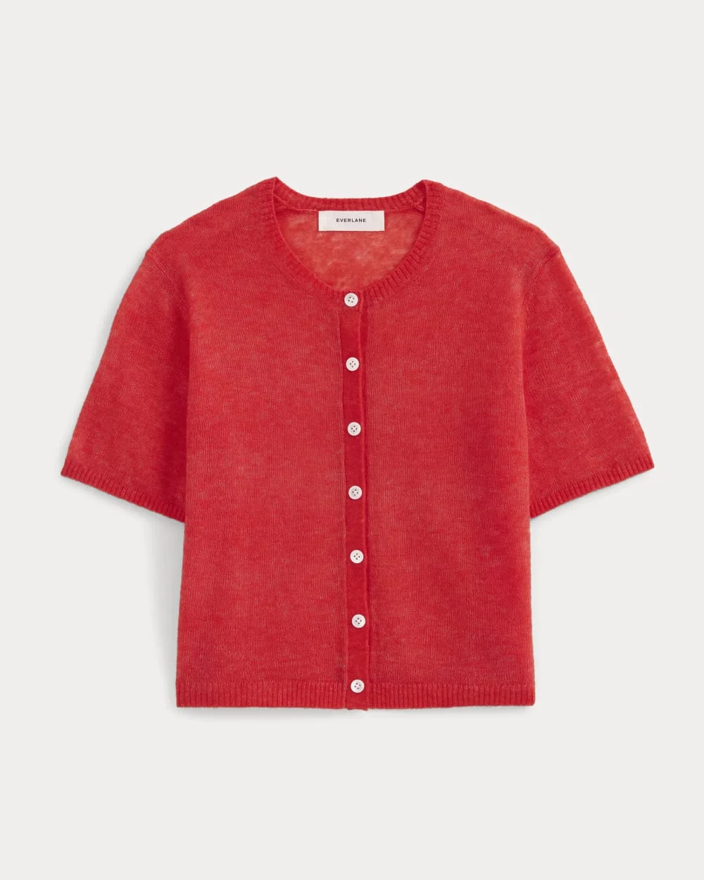 THE AIR ALPACA™ SHORT-SLEEVE CARDIGAN - 1