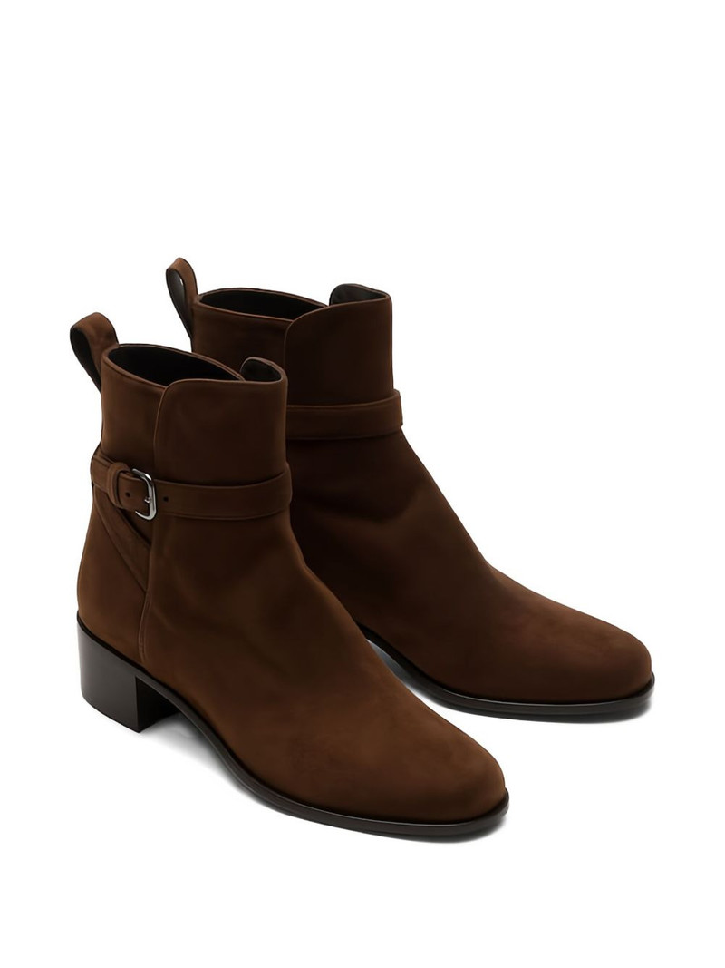 Church's buckle-detail suede boots outlook