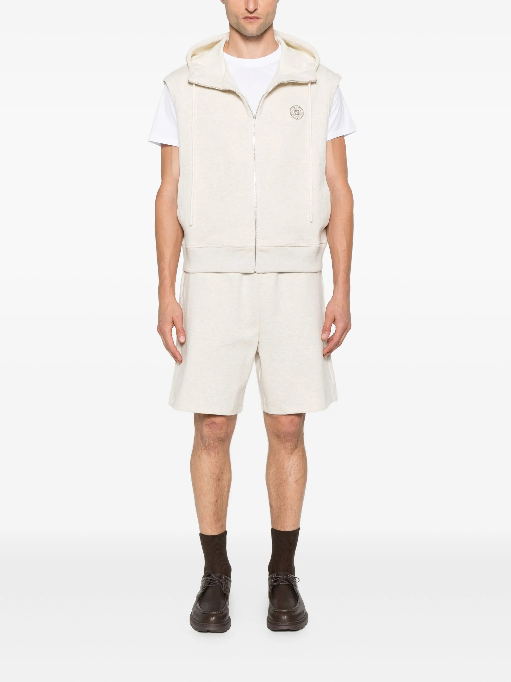 Fendi Logo-patch T-shirt - 2