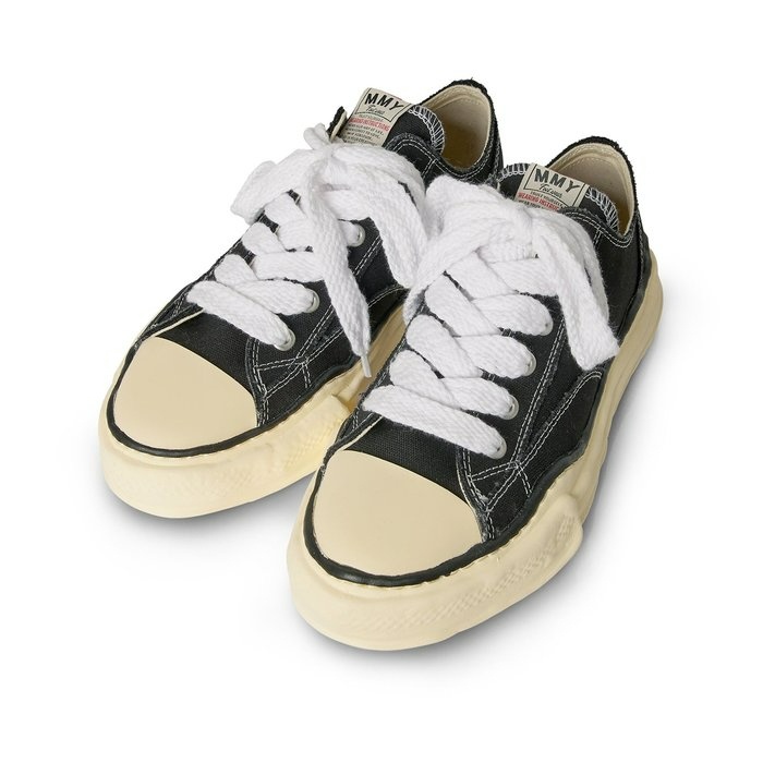 Maison MIHARA YASUHIRO PETERSON VL OG Sole Canvas Low-top Sneaker 'Black' A09FW733-BLK - 4