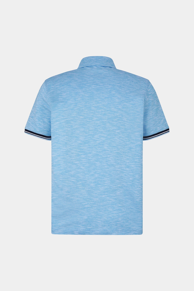 BOGNER Samu Polo shirt in Ice blue outlook