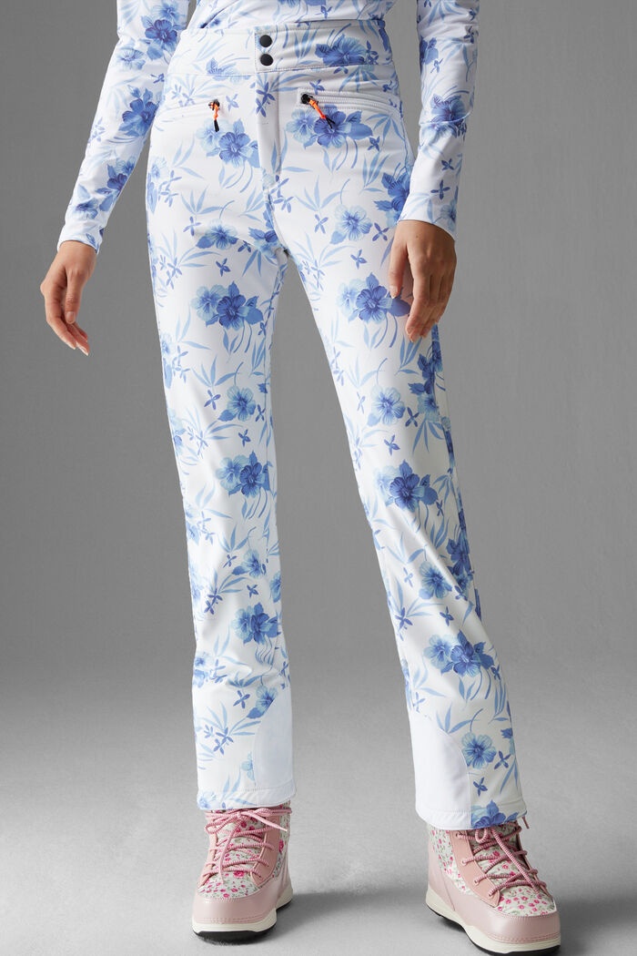 Ireen Ski pants in Blue/White - 2